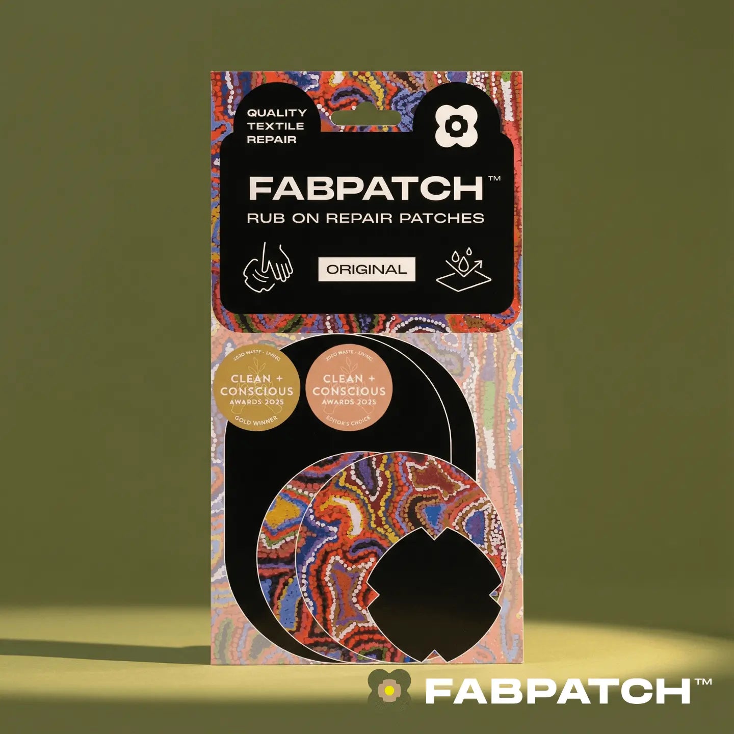 Stretch Patches - Budgie FabPatch Aus