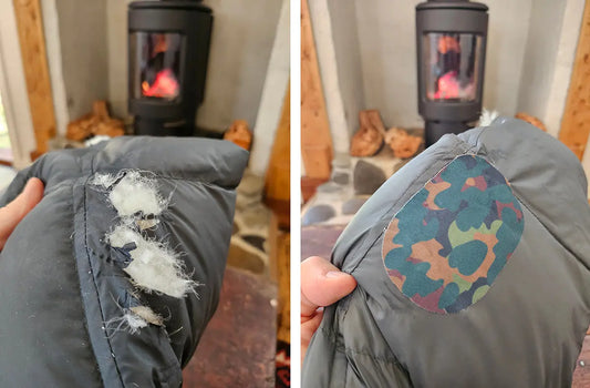 Iron-On, Sewing, or Rub-On? The Real Way to Fix a Puffer Jacket Without Ruining It FabPatch