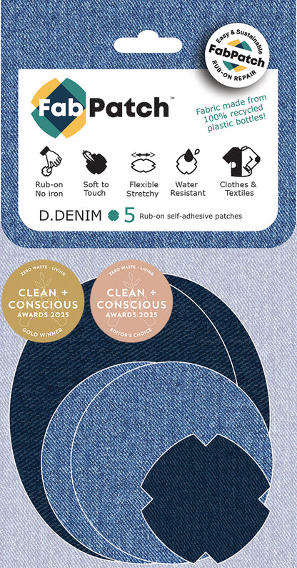 D.Denim Clothing Patches