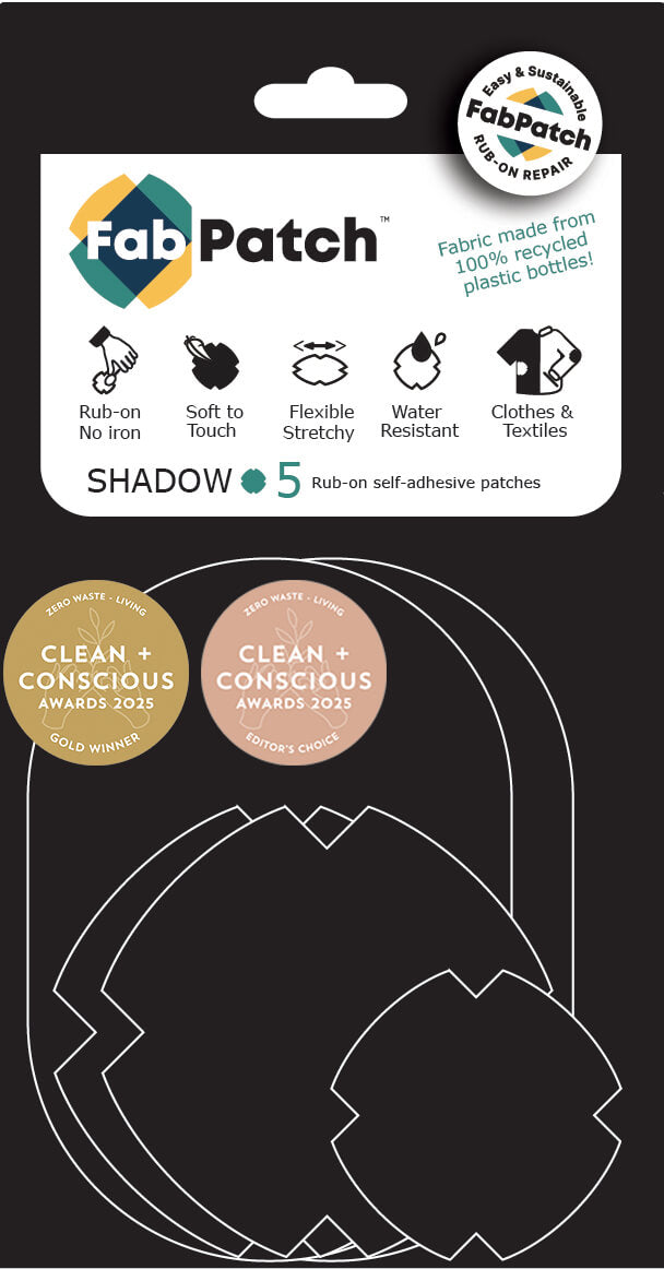 FabPatch: Astonishingly Durable Textile & Clothing Rub-On Repair Patch