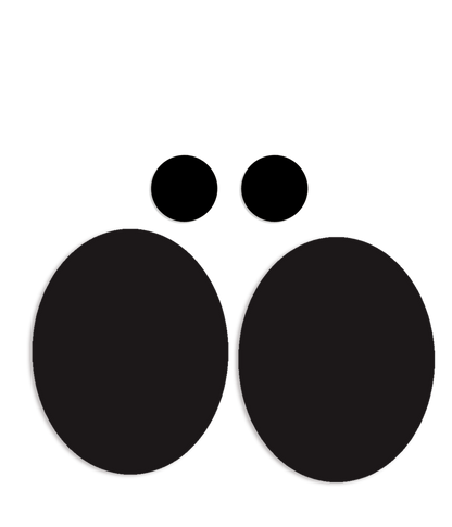 Merino Patches - Black