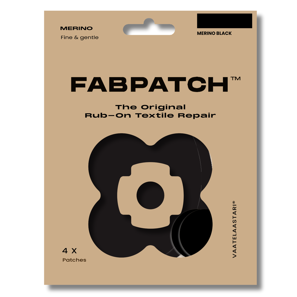 Merino Patches - Black