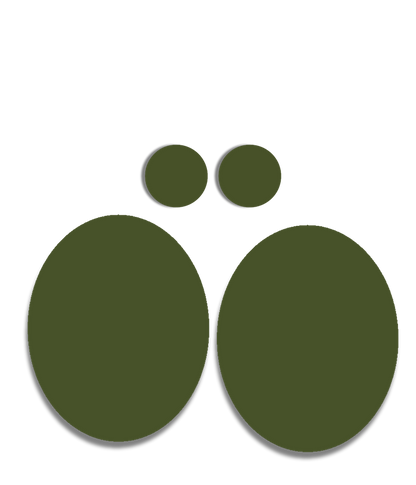 Merino Patches - Green