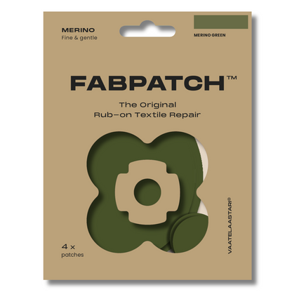 Merino Patches - Green