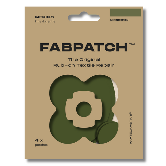 Merino Patches - Green