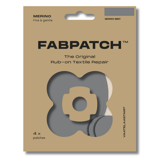 Merino Patches - Grey