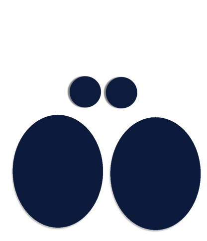 Merino Patches - Navy