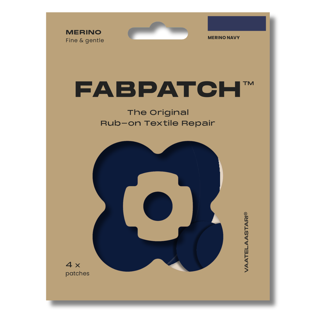 Merino Patches - Navy