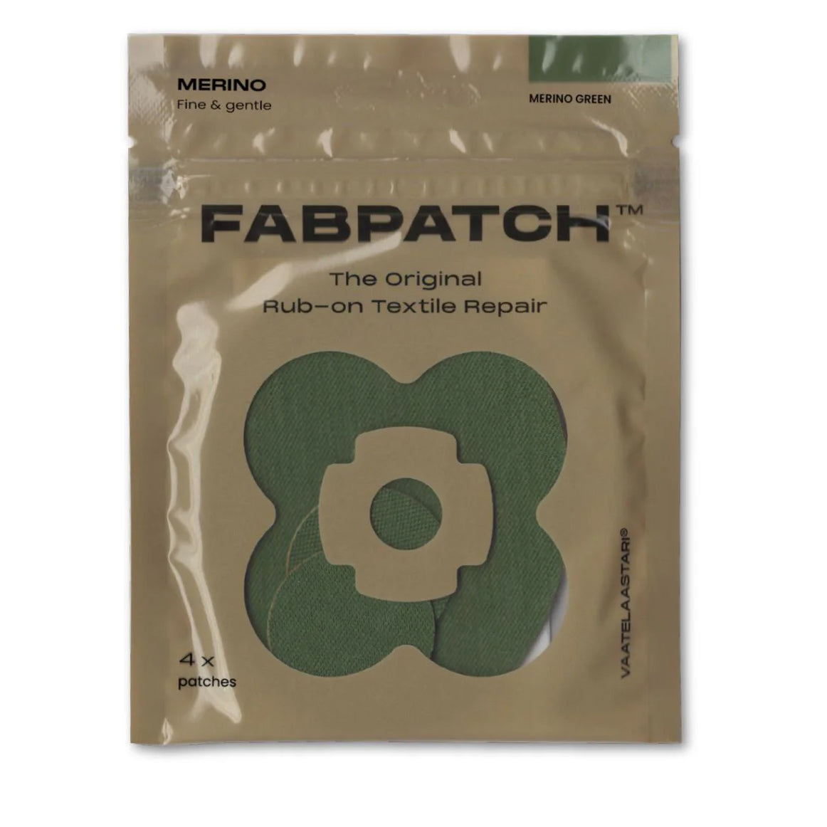Merino Patches - Green