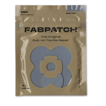 Merino Patches - Grey