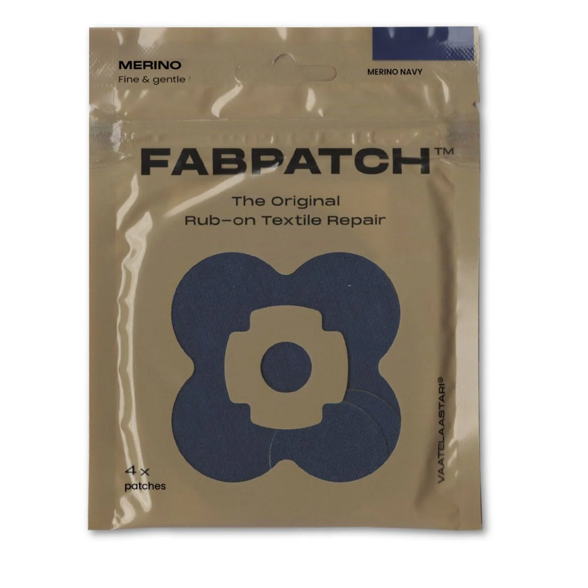 Merino Patches - Navy