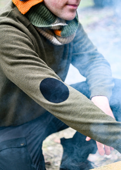 Merino Patches - Black