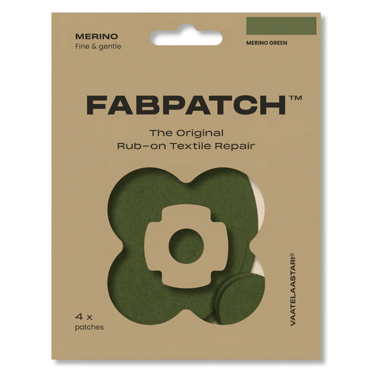 Merino Patches - Green