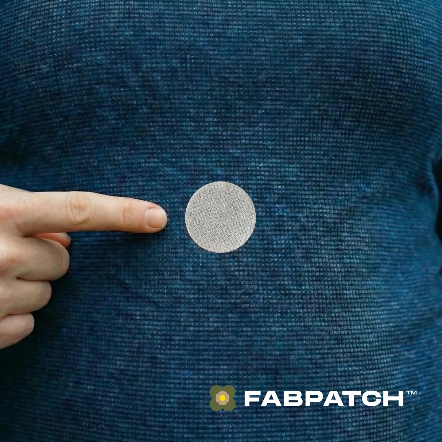Merino Patches - Grey