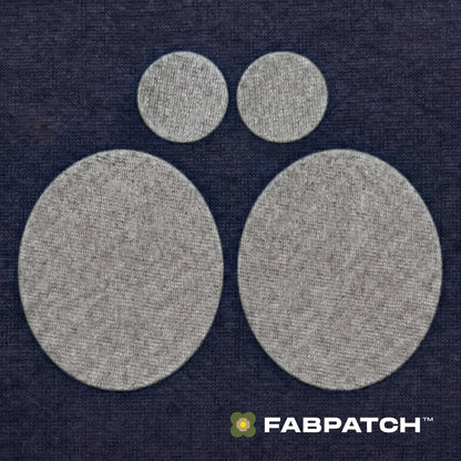 Merino Patches - Grey
