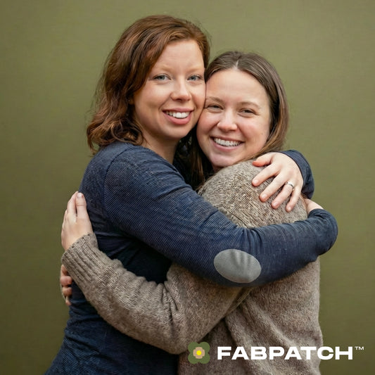 Merino Patches - Grey