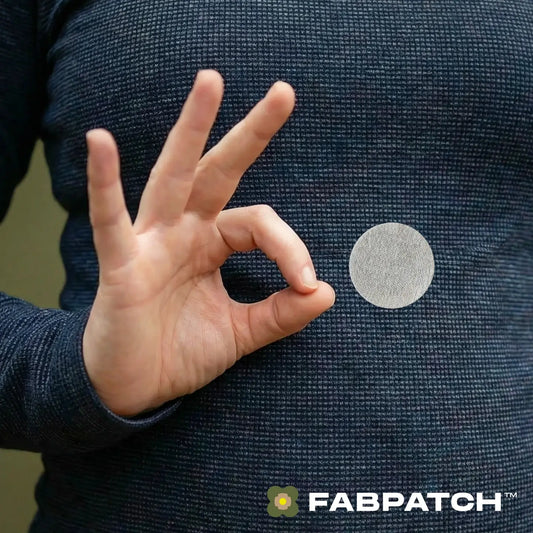 Merino Patches - Grey