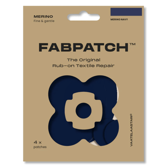 Merino Patches - Navy