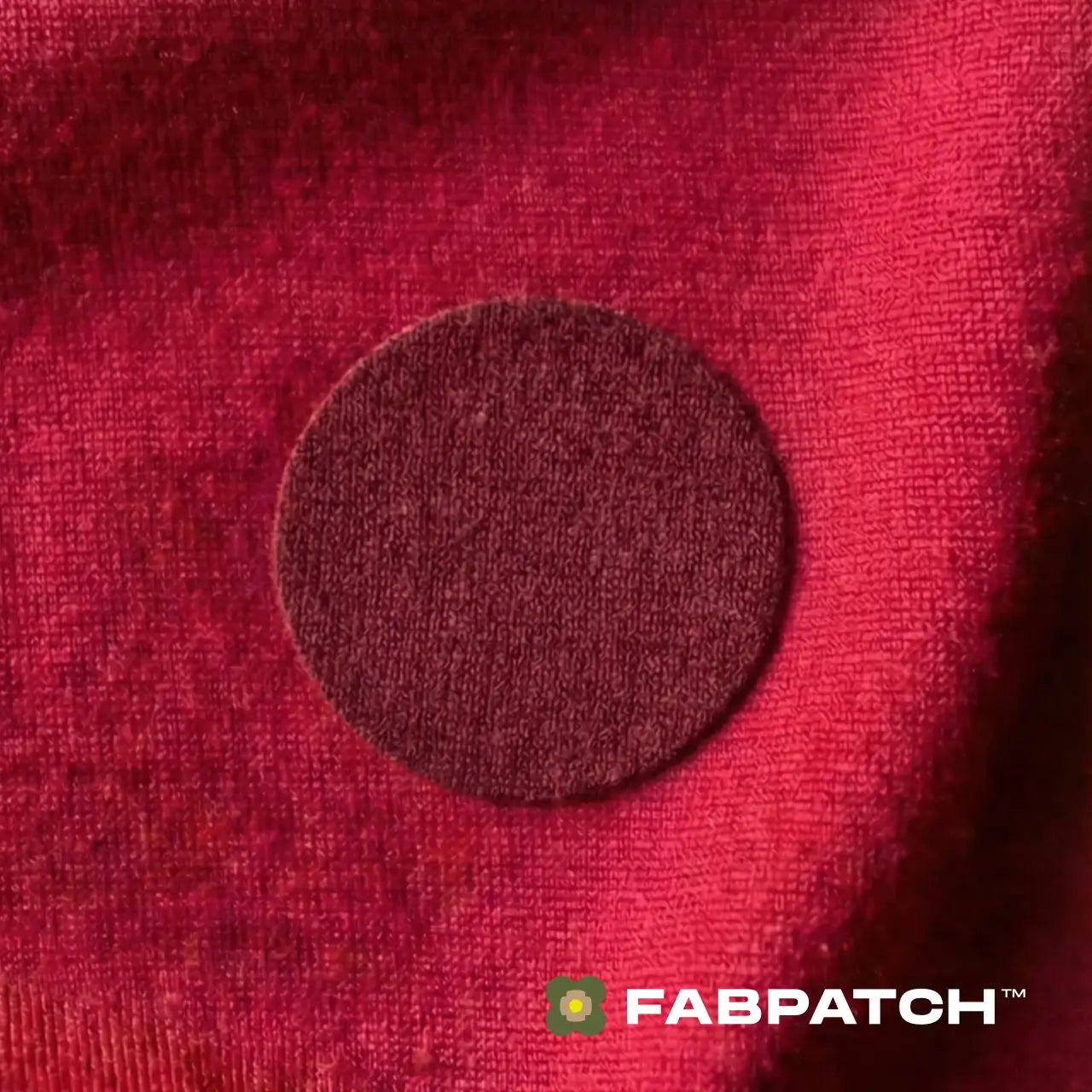 Merino Patches - Red